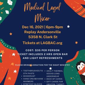 Medical Legal Mixer Tickets