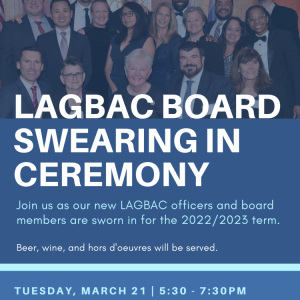 LAGBAC Board Swearing In Ceremony