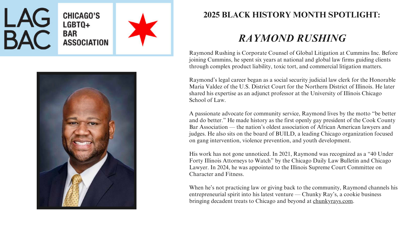 Diversity Spotlight: Raymond Rushing