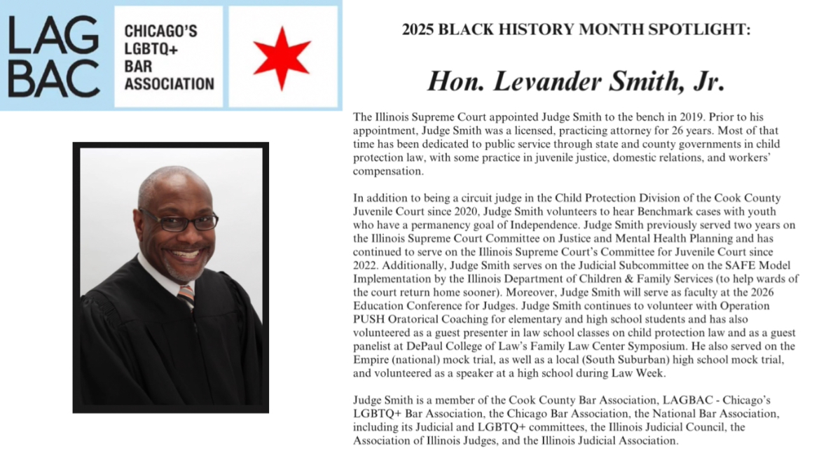Diversity Spotlight: Hon. Levander Smith, Jr.